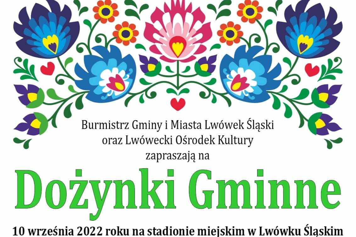 Zapraszamy na dożynki gminne w Lwówku Śląskim
