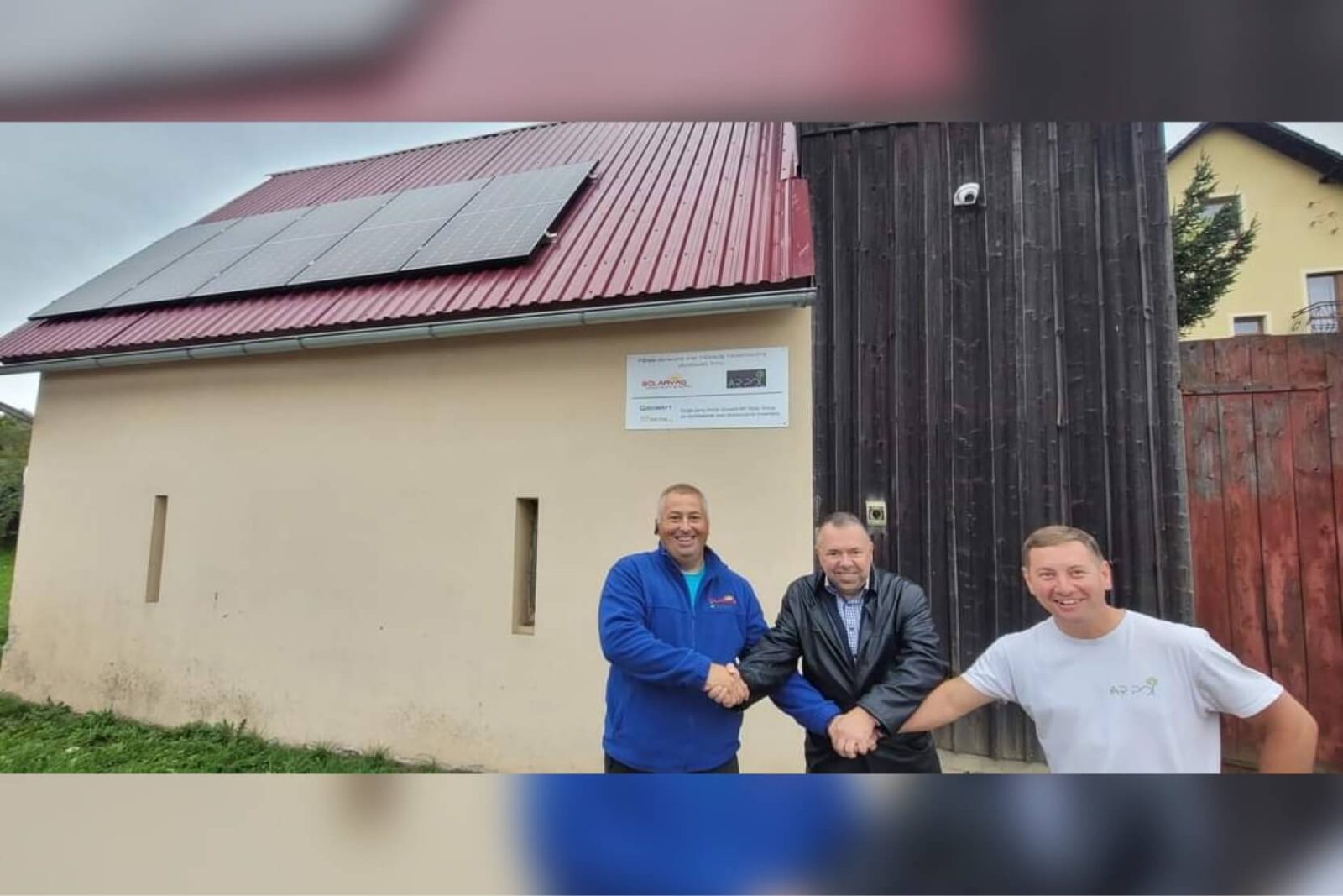 OSP Wojciechów z instalacją fotowoltaiczną