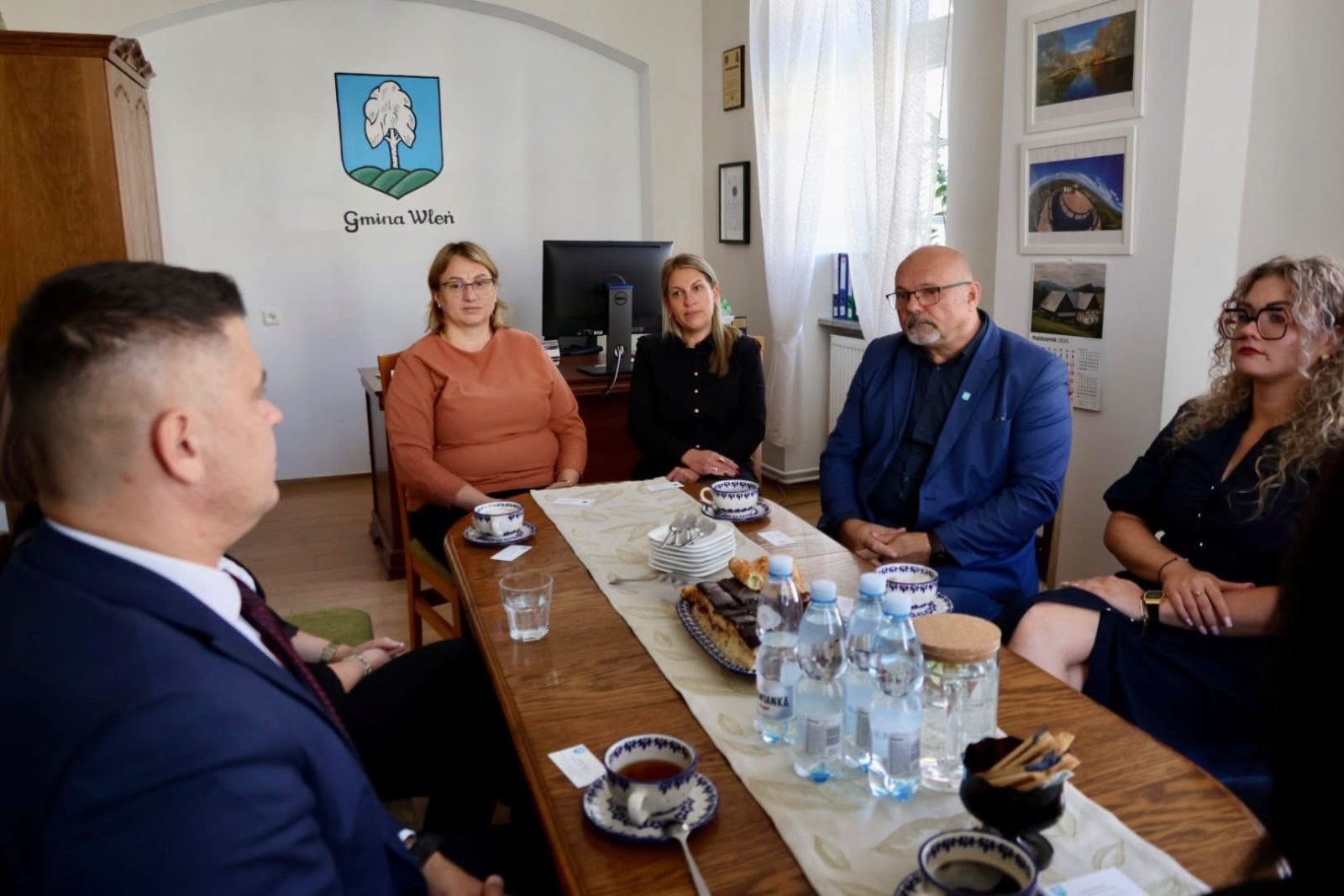 Przedstawiciele gminy Kamieńsk z wizytą we Wleniu. Pomogli oni gminie podczas powodzi — zdjęcie 2