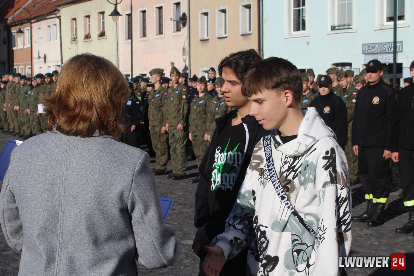 Uroczyste ślubowanie klas pierwszych w Lubomierzu — zdjęcie 116