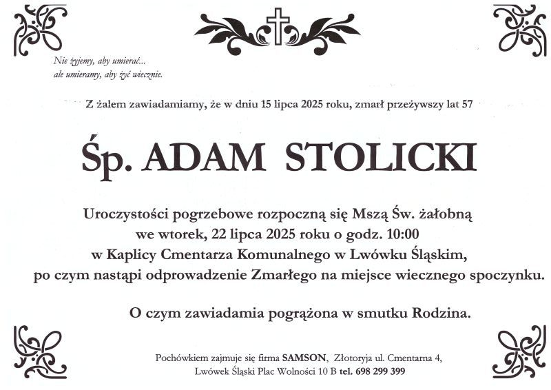 Nekrolog 2025-07-16 13:39:34