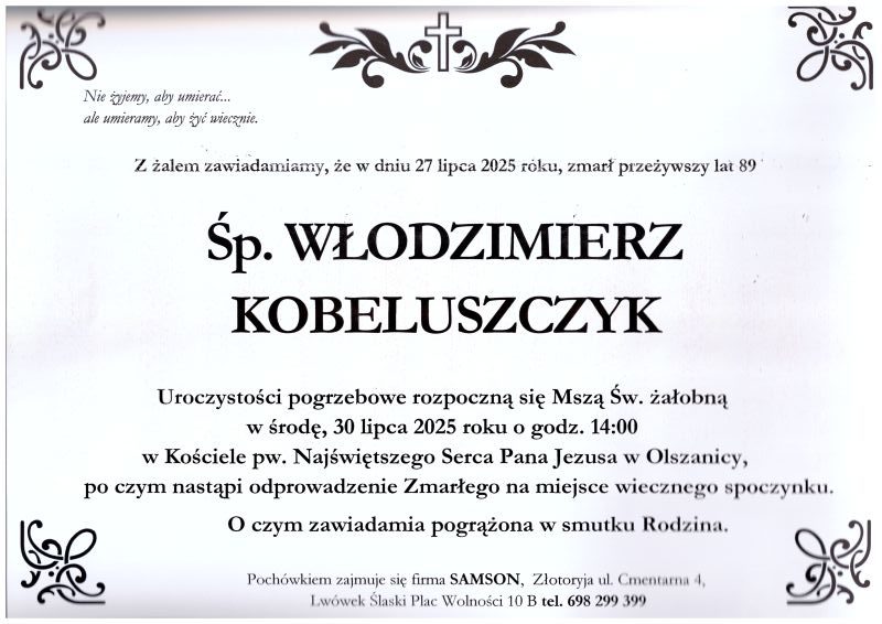Nekrolog 2025-07-28 11:40:27