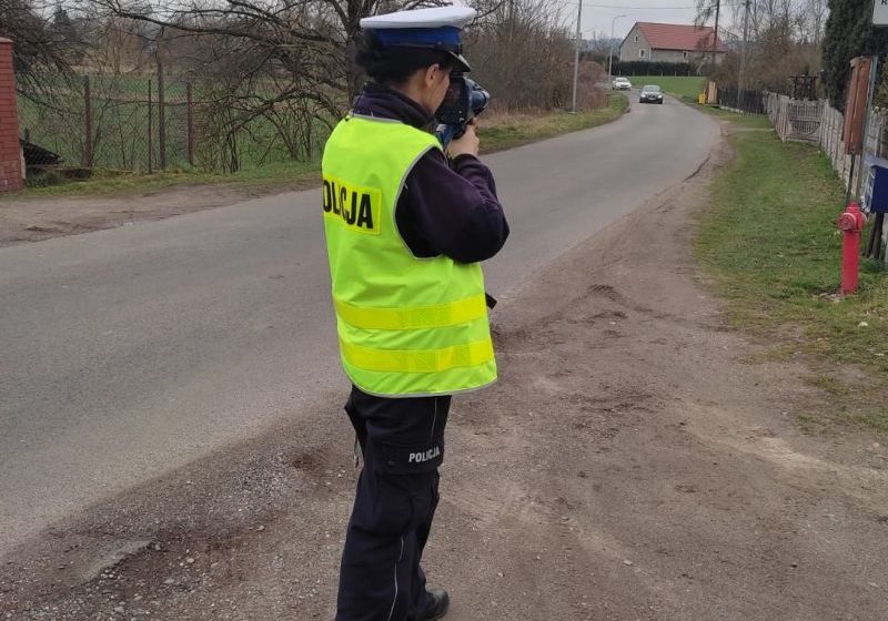 „Wolniej do celu!” działania policjantów na terenie powiatu lwóweckiego