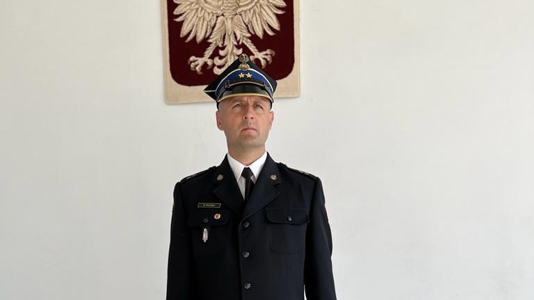  mł. kpt. Grzegorz Faliński nowym dowódcą Jednostki Ratowniczo-Gaśniczej w Lwówku Śląskim