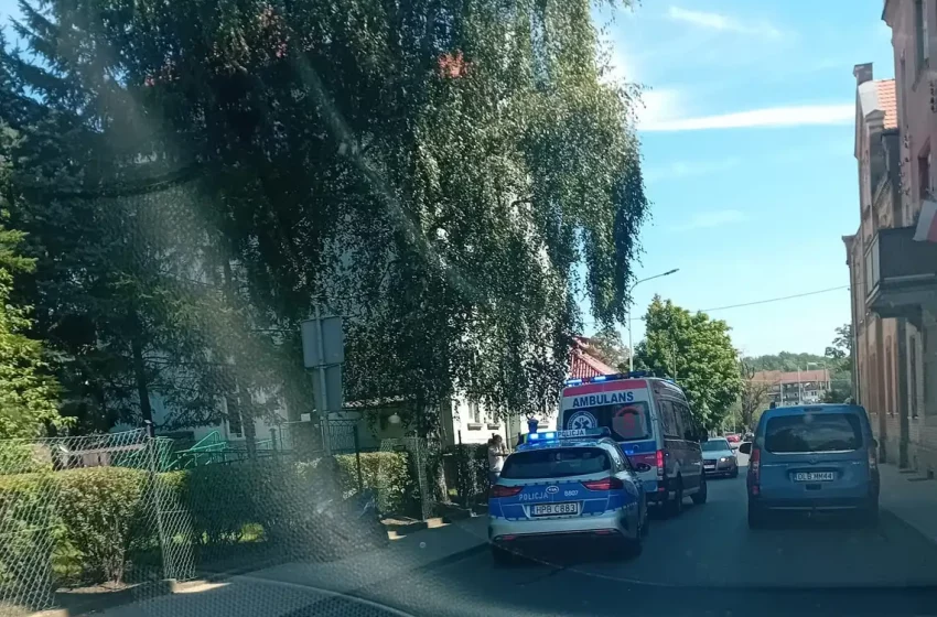 Wypadek na Lwóweckiej. Kierowca skutera stracił przytomność za kierownicą