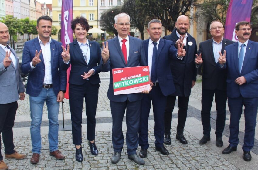  Samorządowcy udzielili poparcia Witkowskiemu – wspólnemu kandydatowi opozycji do Senatu