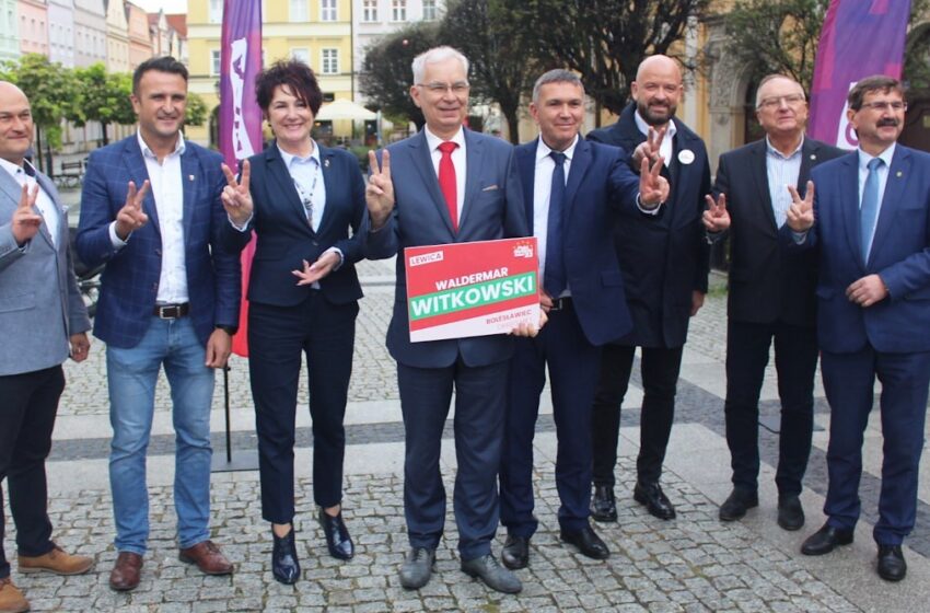 Samorządowcy udzielili poparcia Witkowskiemu – wspólnemu kandydatowi opozycji do Senatu