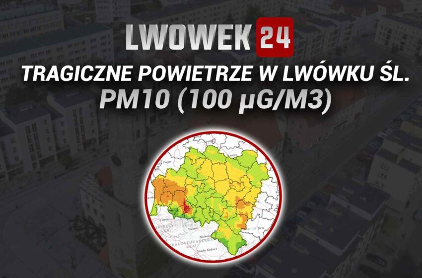 Tragiczny stan powietrza w Lwówku Śląskim. „Jeśli możesz, zostań w domu”