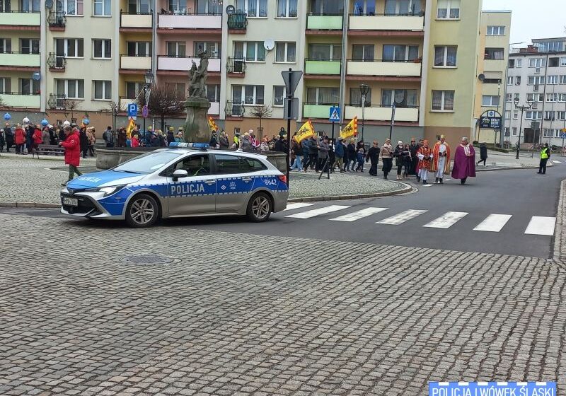  Lwówecka policja zabezpieczała Orszak Trzech Króli