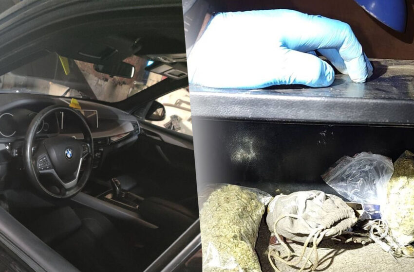  Kryminalni kontra przestępcy: odnaleźli BMW, narkotyki i inne nielegalne znaleziska