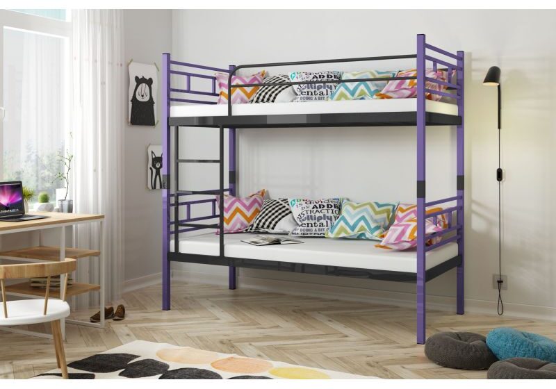  Kolorowe łóżka piętrowe metalowe idealne dla dzieci – sprawdź!