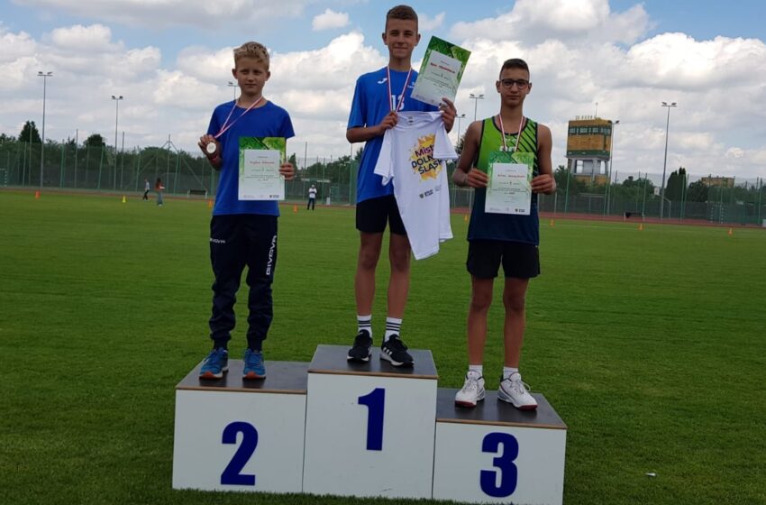 Sukcesy lwóweckiej jedynki Wojewódzkich Igrzyskach w Lekkoatletyce w Polkowicach