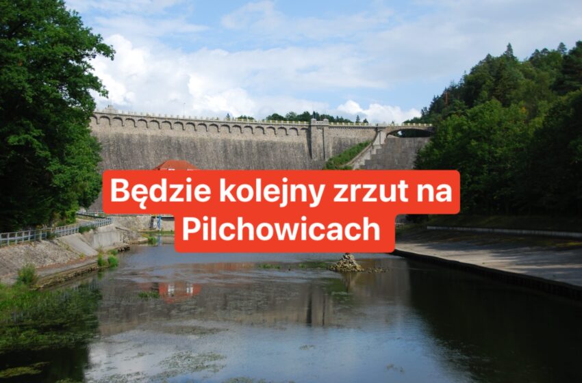  O 16:00 kolejny zrzut z Zapory w Pilchowicach