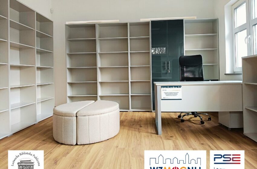 Filia biblioteczna w Niwnicach otrzymała nowe wyposażenie.