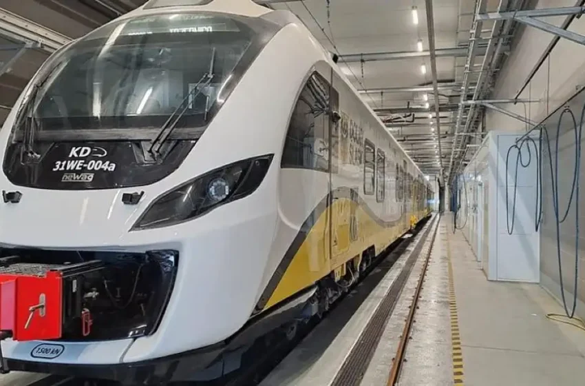 16,5 km nowych kabli w pociągu — Koleje Dolnośląskie po pierwszym przeglądzie P4