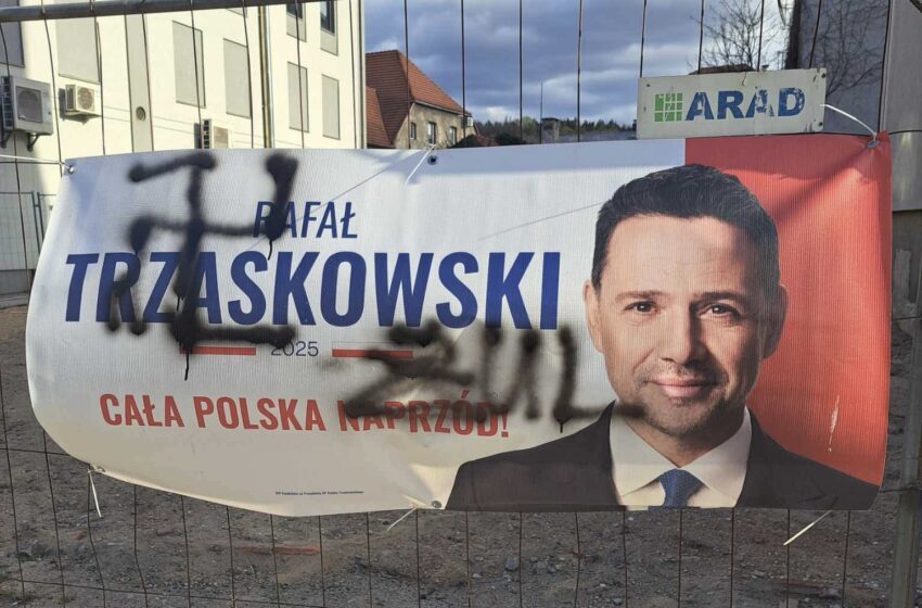 Banery wyborcze pod ostrzałem – kampania prezydencka w Lwówku Śląskim