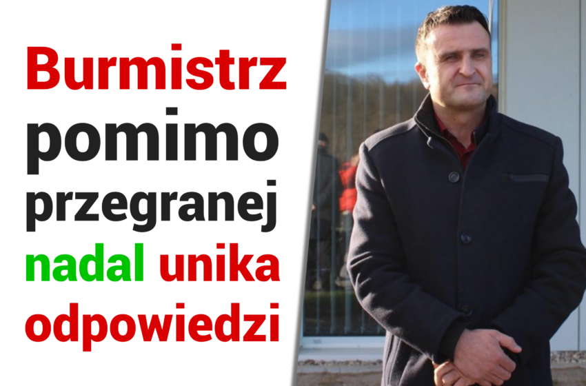  Burmistrz Koko przegrał sprawę, więc podważa status dziennikarza i unika odpowiedzi