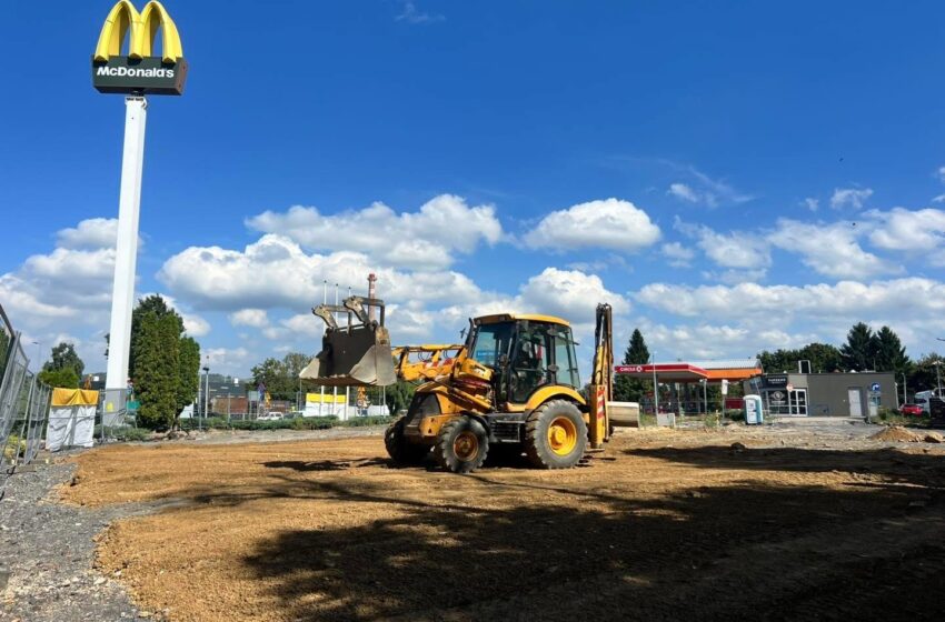 Znów w tym samym miejscu ruszyła budowa McDonald’s w Jeleniej Górze