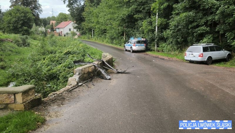  Uderzył w murek i próbował uciec – to był początek jego problemów