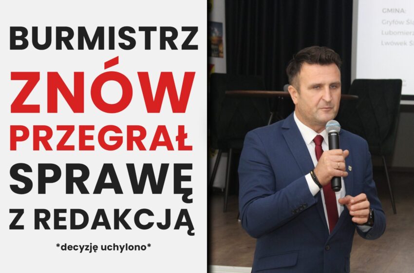  Burmistrz Daniel Koko ZNÓW przegrał sprawę z redakcją. Czy tym razem odpowie na pytania?
