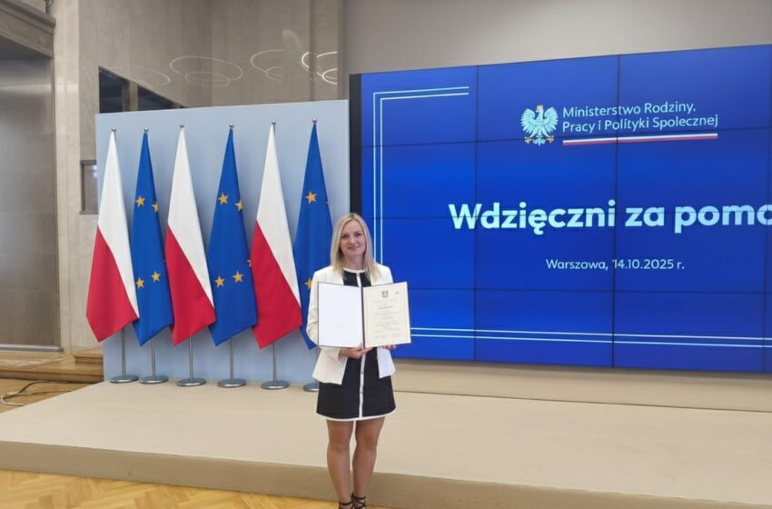  Lwóweccy pracownicy socjalni nagrodzeni za działania powodziowe przez Ministra Rodziny