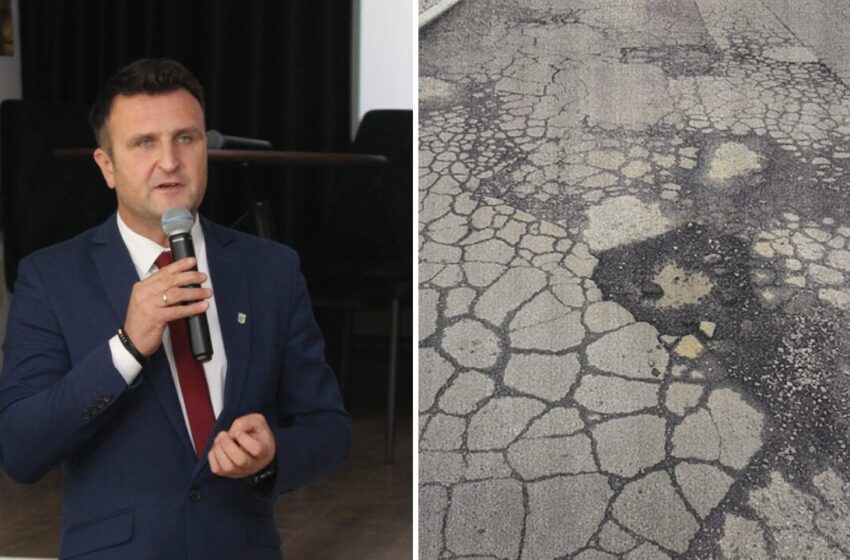  „Kolejny raz zostałem oszukany” – Radny Cichoń o Burmistrzu Gryfowa. Chodzi remont ulicy Żeromskiego