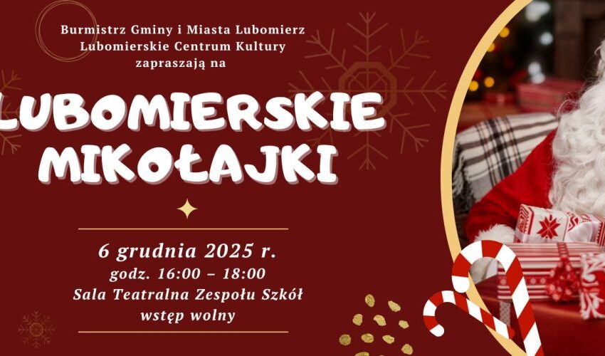  Lubomierskie Mikołajki 2025 – Świąteczna magia dla najmłodszych!