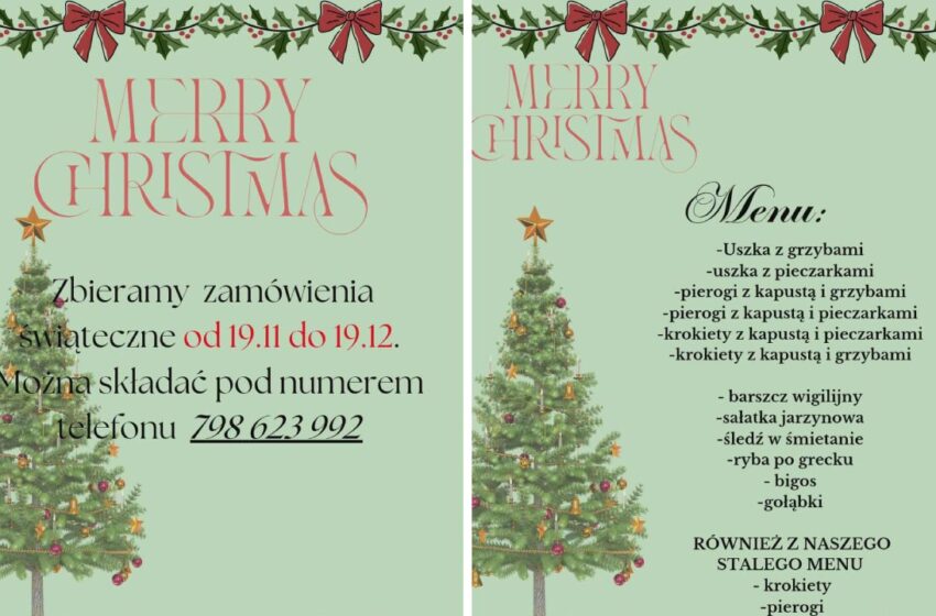  Ostatnia szansa, aby skorzystać z oferty świątecznej Pierożkowo w Mirsku!