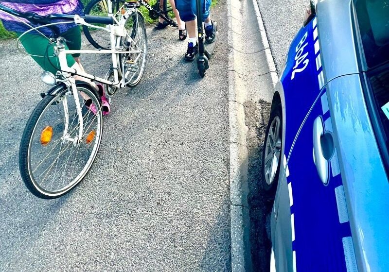  „Elektryczny rower i hulajnoga” – policjanci dbali o bezpieczeństwo użytkowników jednośladów