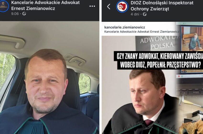  DIOZ zawiadomił prokuraturę ws. adwokata Ernesta Ziemianowicza. Twierdzą, że mogło dojść do przestępstwa.