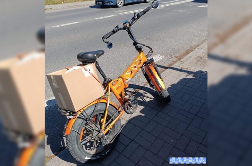  Nietrzeźwy rowerzysta zatrzymany przez lwówecką drogówkę. Był poszukiwany