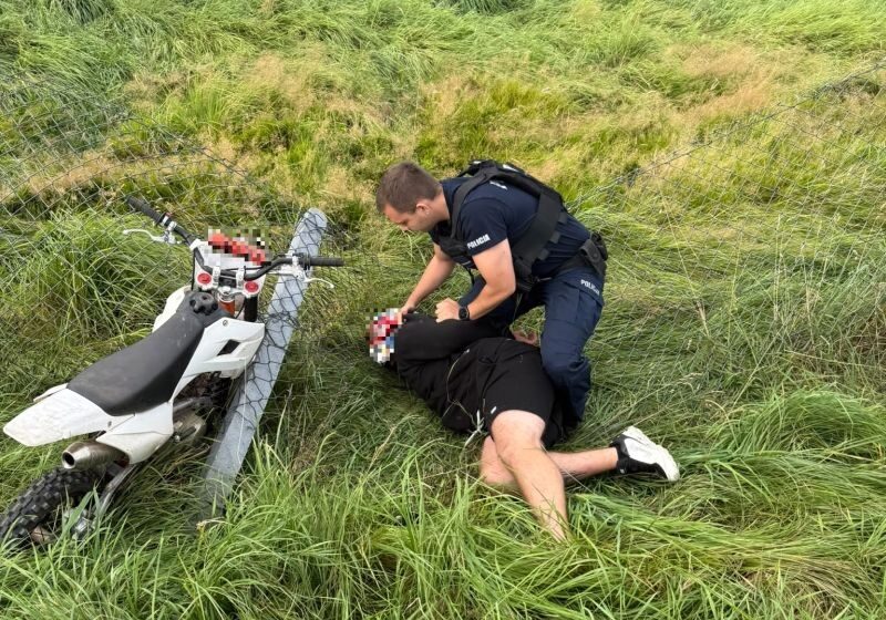  Uciekał przed policjantami motocyklem crossowym. 21-latek usłyszał wyrok w trybie przyspieszonym