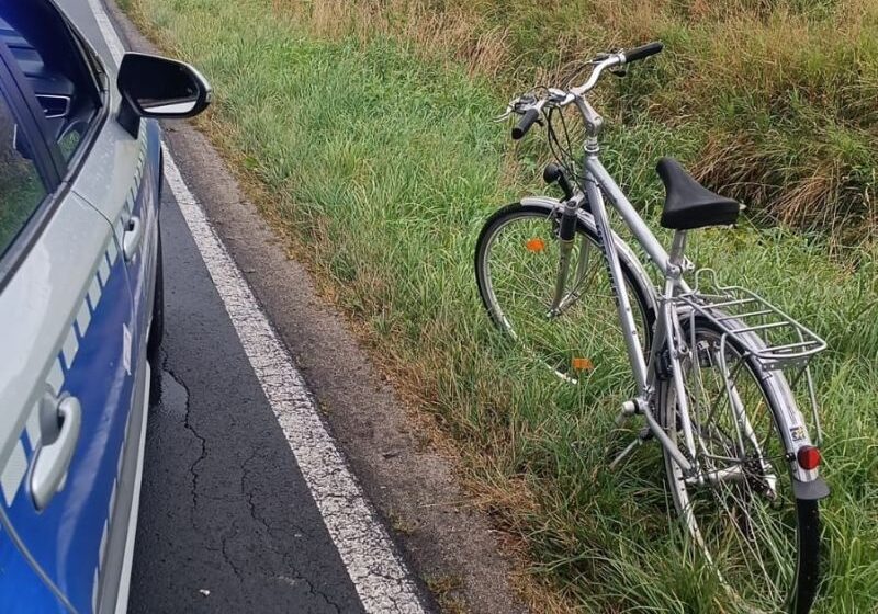 Ponad 3 promile i na rowerze. 44-latek zatrzymany przez policjantów