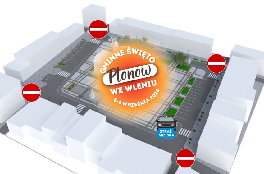 Utrudnienia w ruchu we Wleniu. Rynek zostanie wyłączony z ruchu na czas Święta Plonów