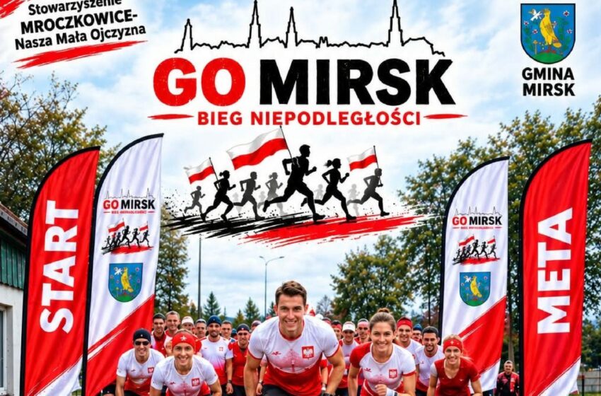 GO MIRSK. Bieg Niepodległości już 11 listopada. Trwają zapisy!