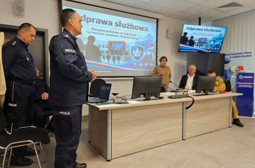 Bezpieczeństwo w szkołach powiatu lwóweckiego. Policja zapowiada wzmożone kontrole