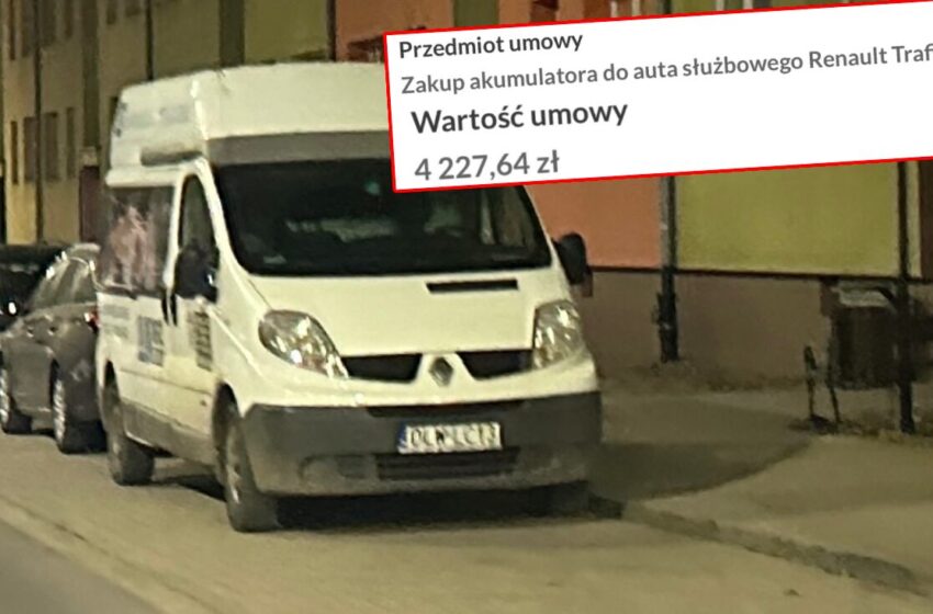  Gmina Lwówek Śl. kupiła akumulator do kilkunastoletniego busa za 4 tysiące złotych